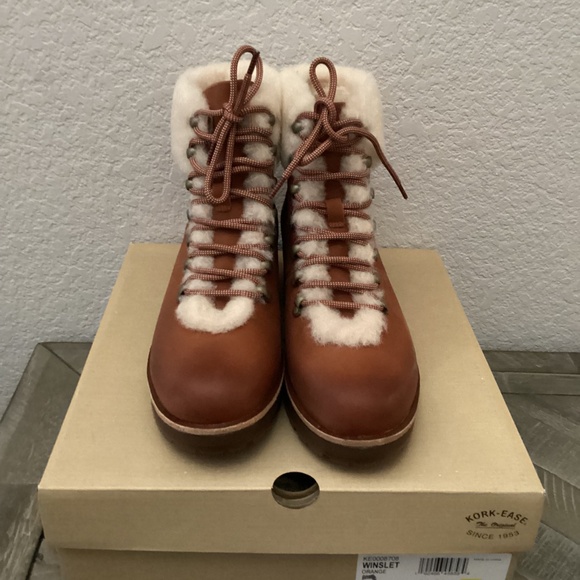 Kork-Ease® Winslet Genuine Shearling Trim Bootie (Women) 8.5M - Picture 3 of 12